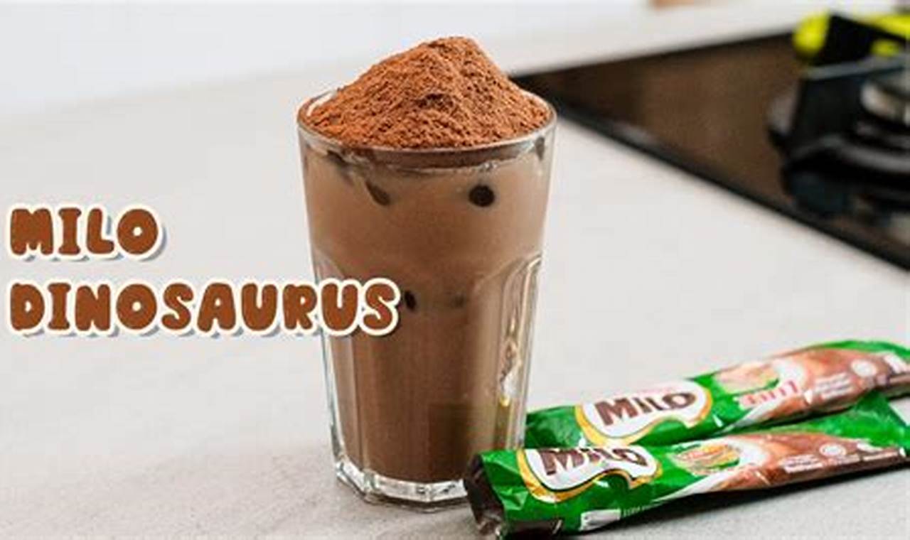 Menyingkap Rahasia Es Milo Dinosaurus: Temukan Inovasi Rasa dan Wawasan yang Mencengangkan!