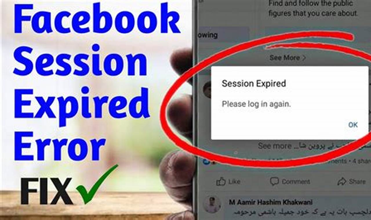 Tips to Resolve "Facebook Session Expired" and Secure Your Account