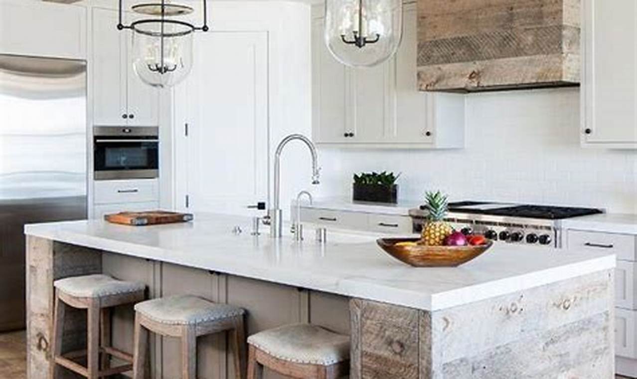 farmhouse kitchen island