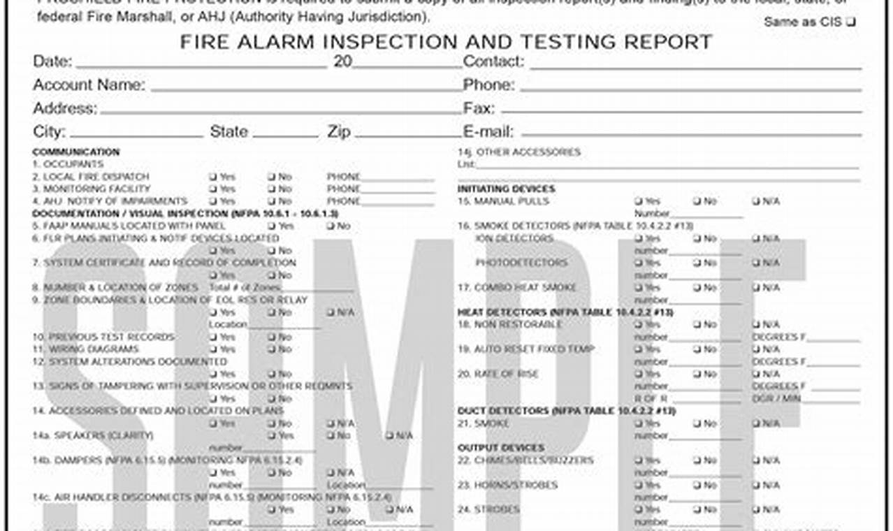 Tips for Choosing the Right Fire Alarm Inspection Report Software