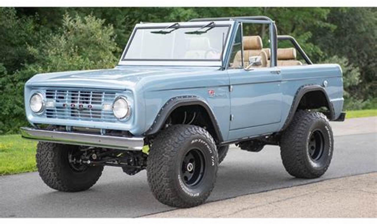 first generation ford bronco for sale