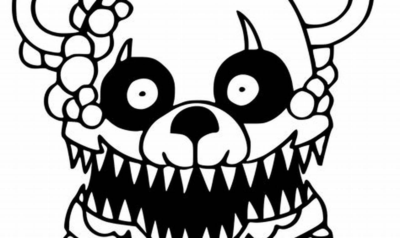 Five Nights Of Freddy Coloring Pages