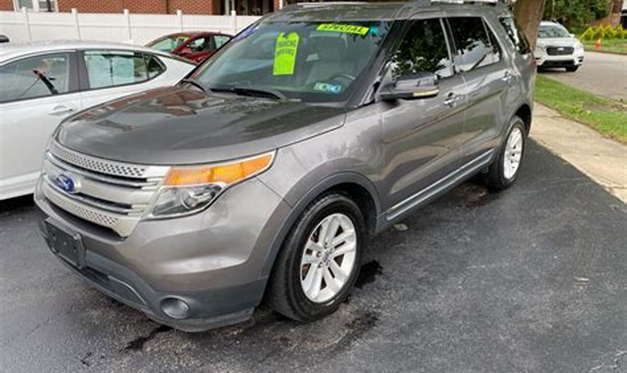 ford explorer for sale in pa