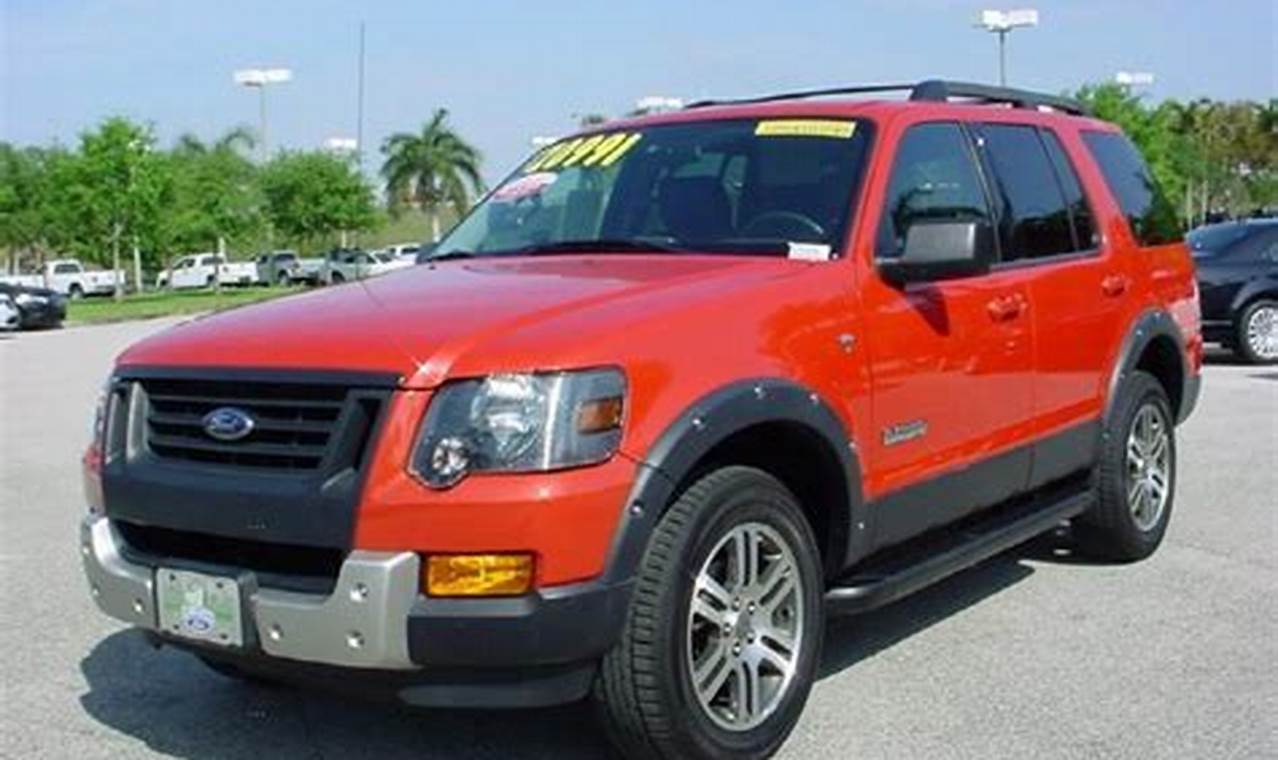 ford explorer ironman for sale