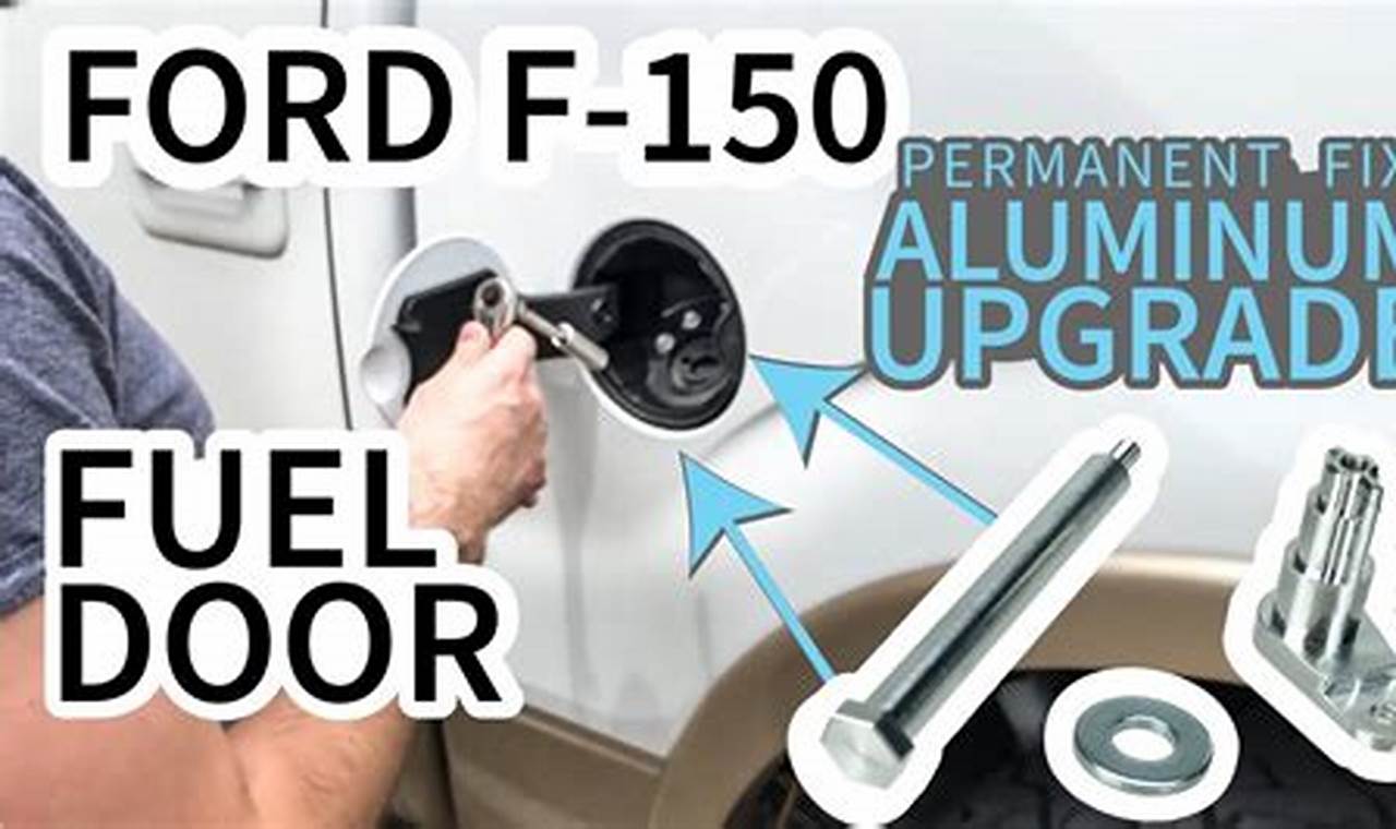 ford f150 fuel door replacement