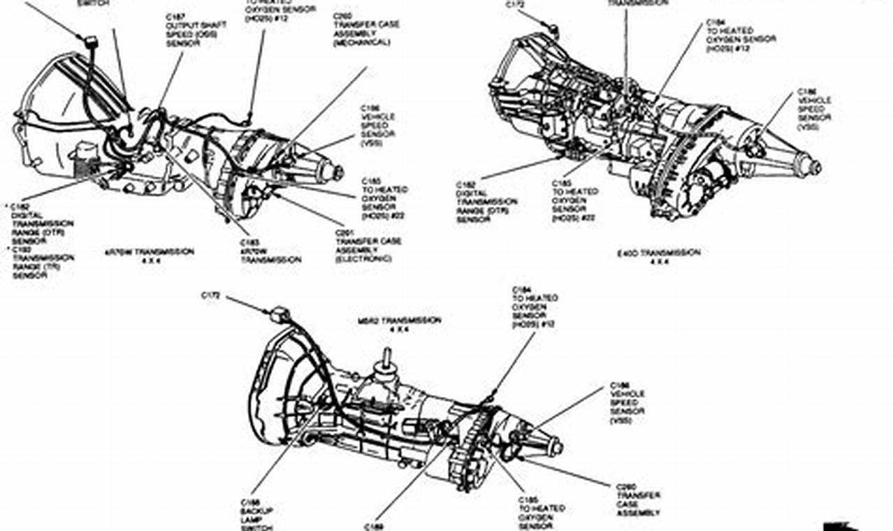 ford f150 manual transmission removal