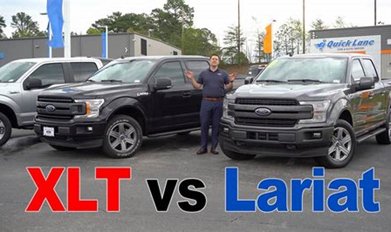 ford f150 xlt vs lariat