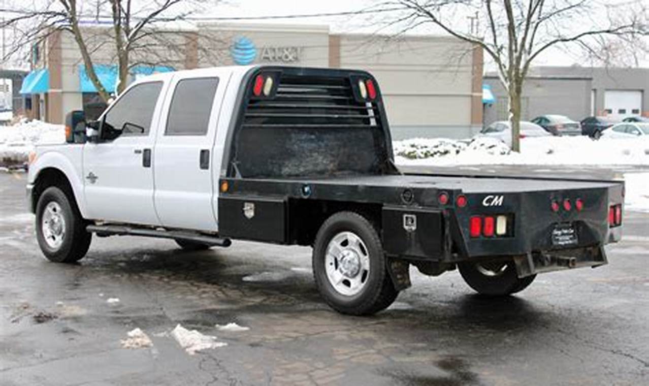 ford f350 flatbed trucks for sale