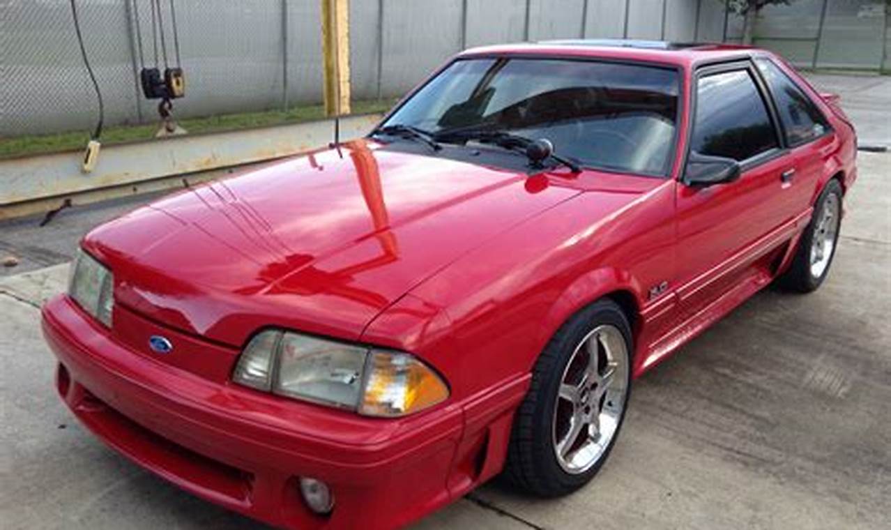 ford mustang 1990 for sale