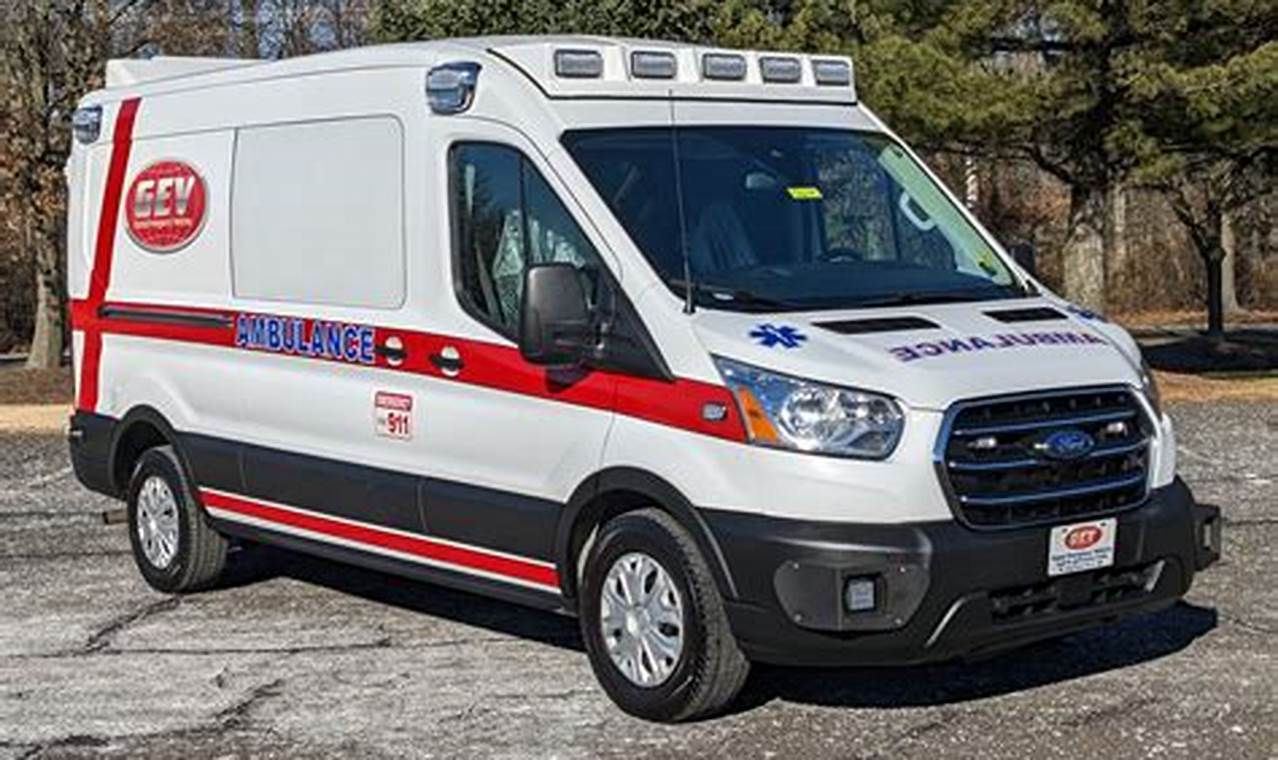ford transit ambulance for sale