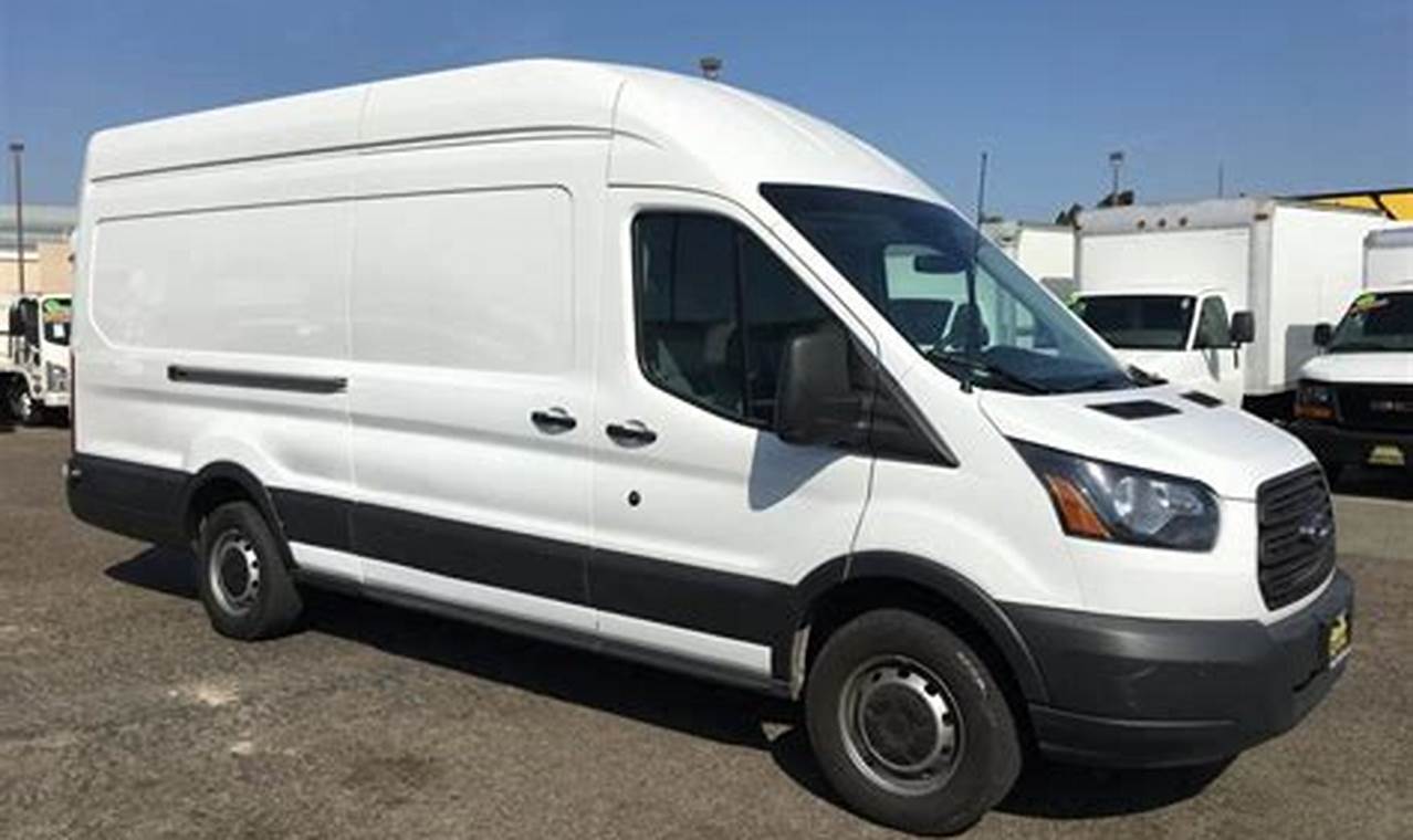 ford transit high top van for sale