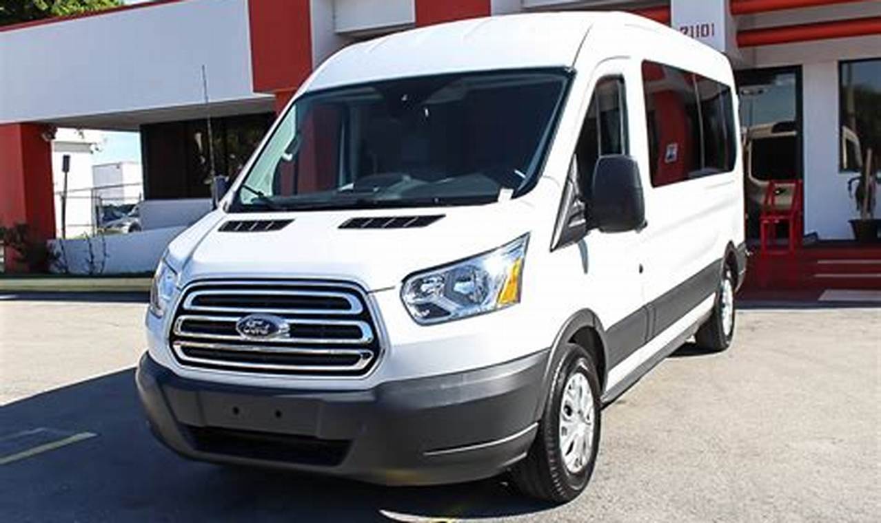 ford transit wagon for sale