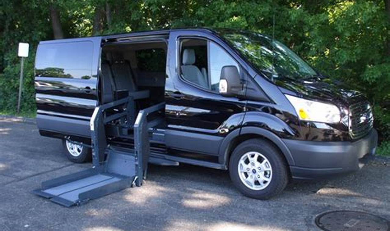 ford transit wheelchair van for sale