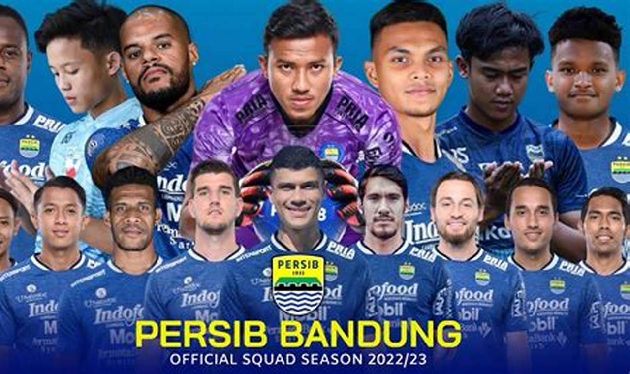 Foto Pemain Persib Terlengkap: Profil, Statistik, dan Foto Eksklusif