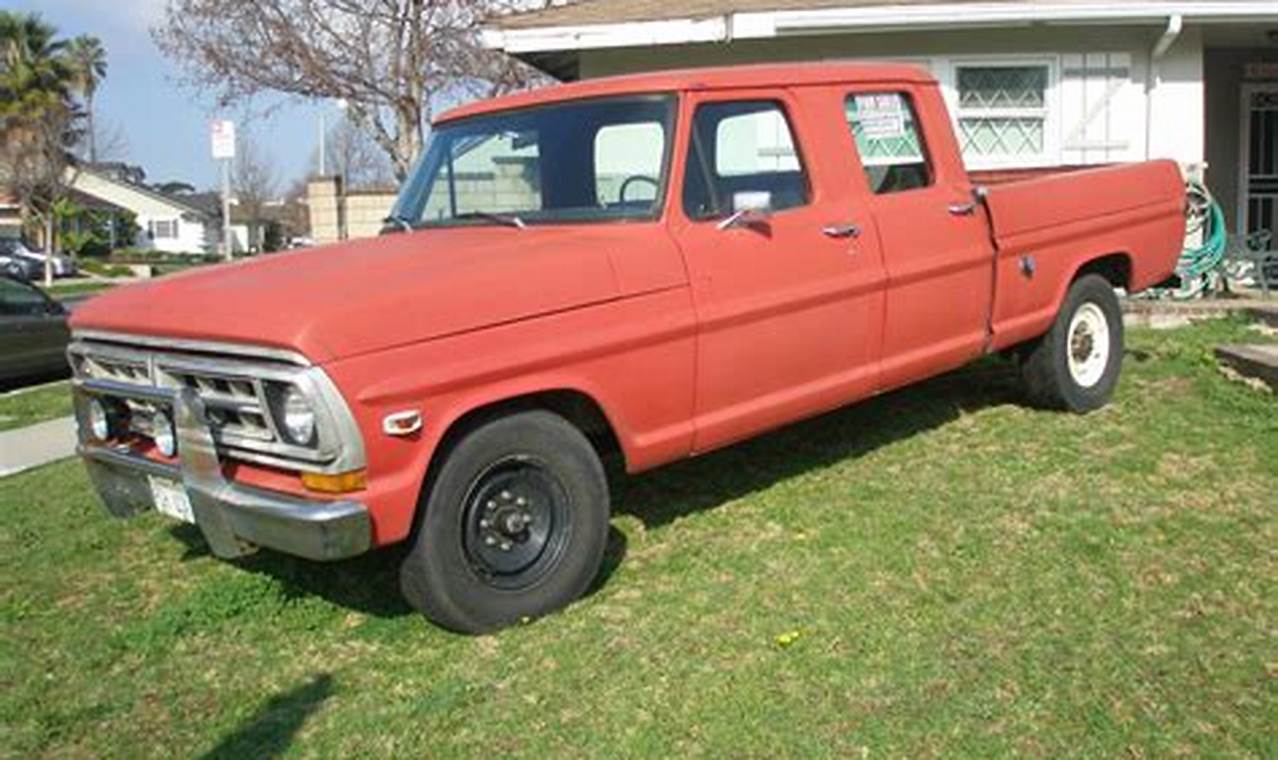 four door ford trucks for sale