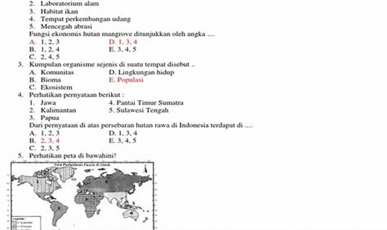 free download soal pts geografi kelas 11