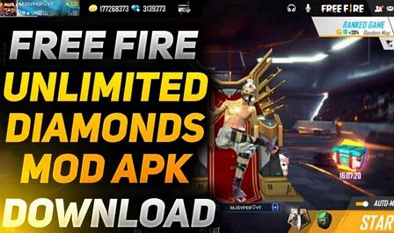 free fire max mod apk unlimited diamonds hack