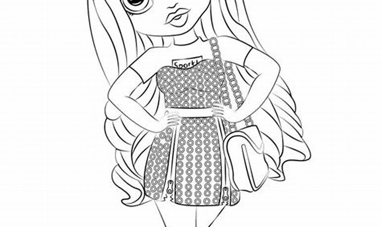 Free Rainbow High Coloring Pages: Unlock Creativity and Education!