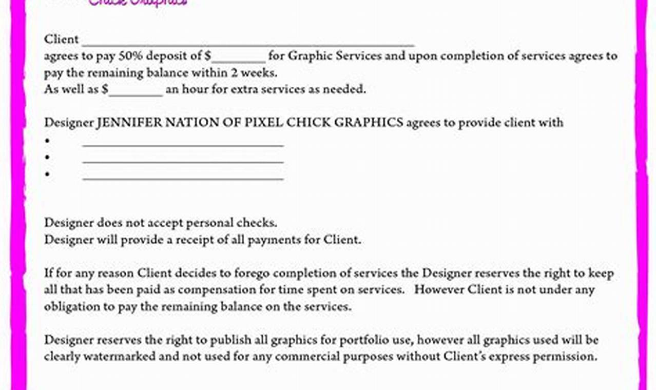Freelance Fashion Designer Contract Template: A Comprehensive Guide