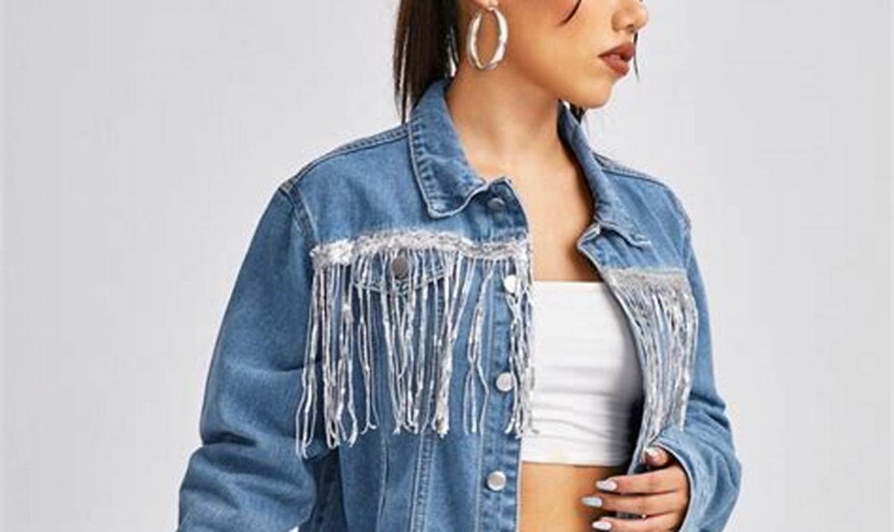 Uncover the Secrets of Fringe Denim Jackets: Style, Care, and More