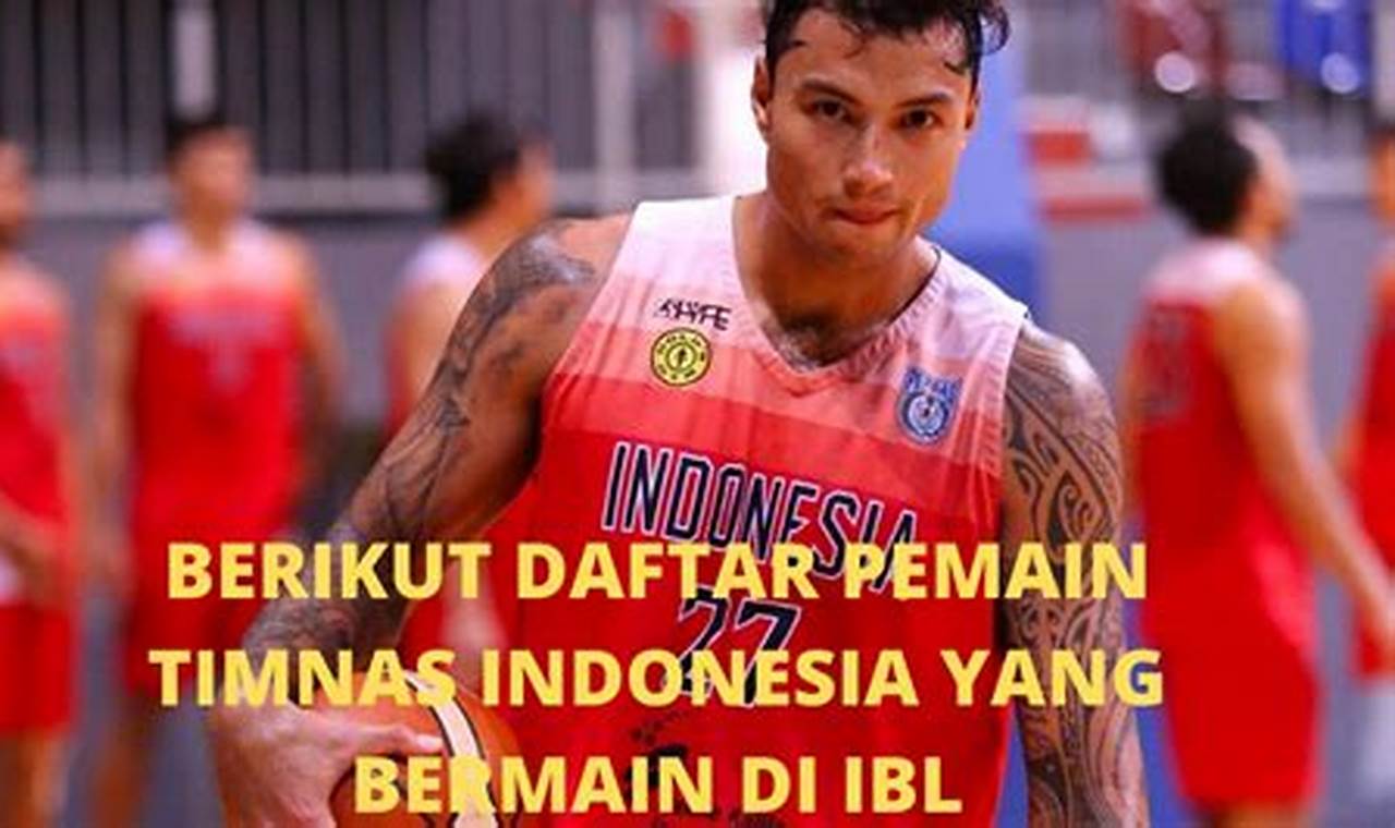 gaji pemain basket indonesia