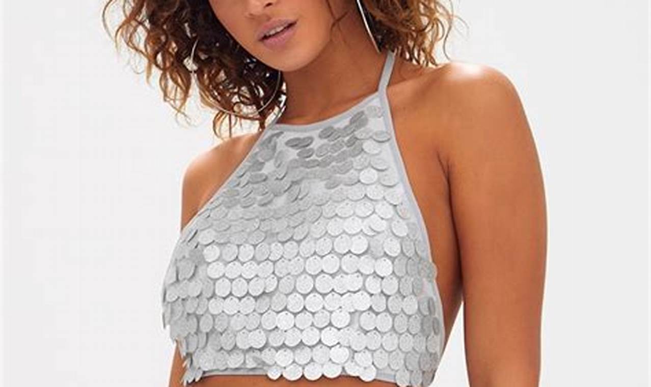 Discover the Allure of Glitter Crop Tops: A Style Exploration