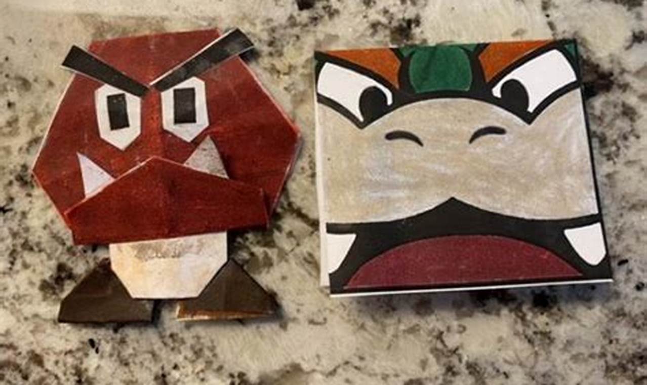 Goomba Origami Instructions: The Easy Way to Create a Beloved Character