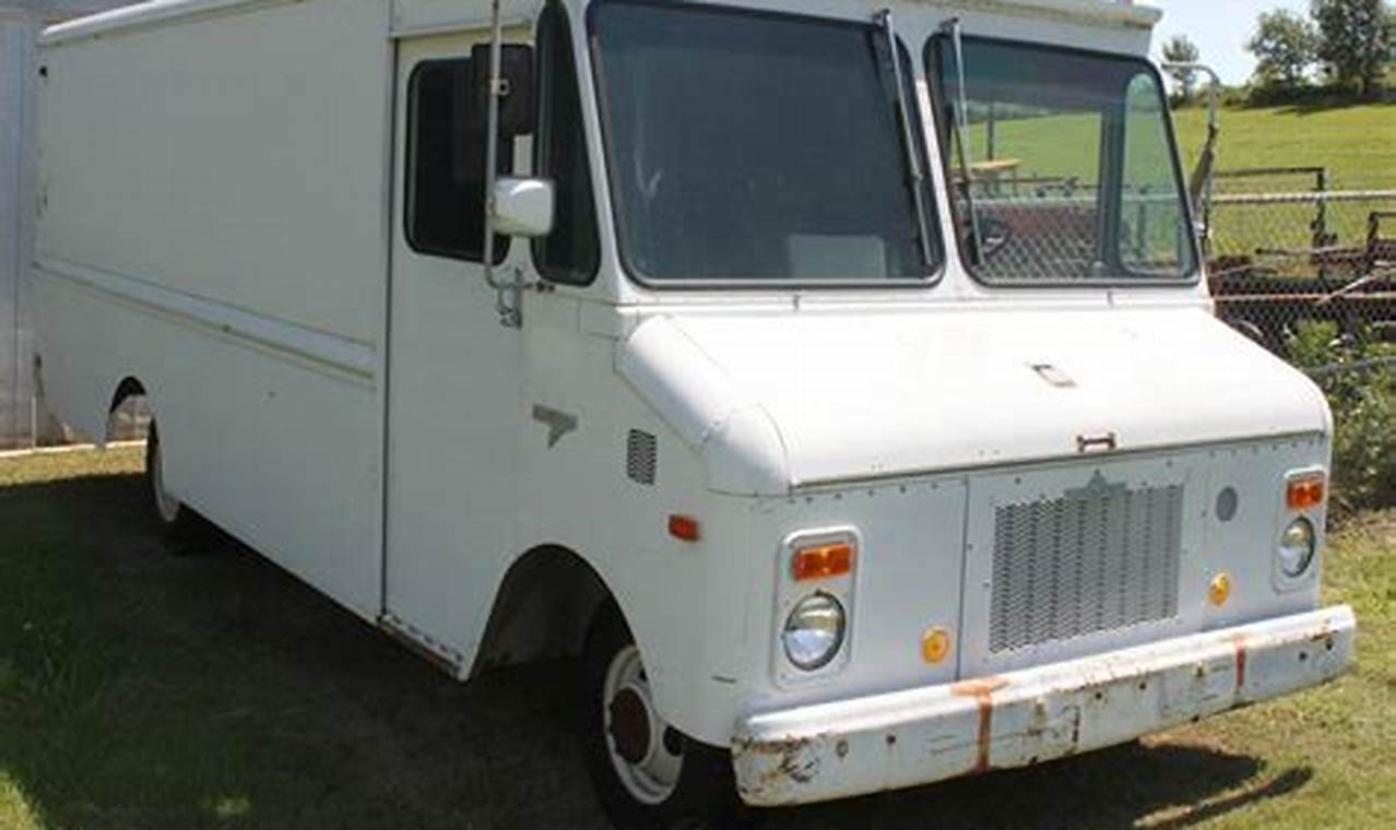 grumman kurbmaster van trucks for sale
