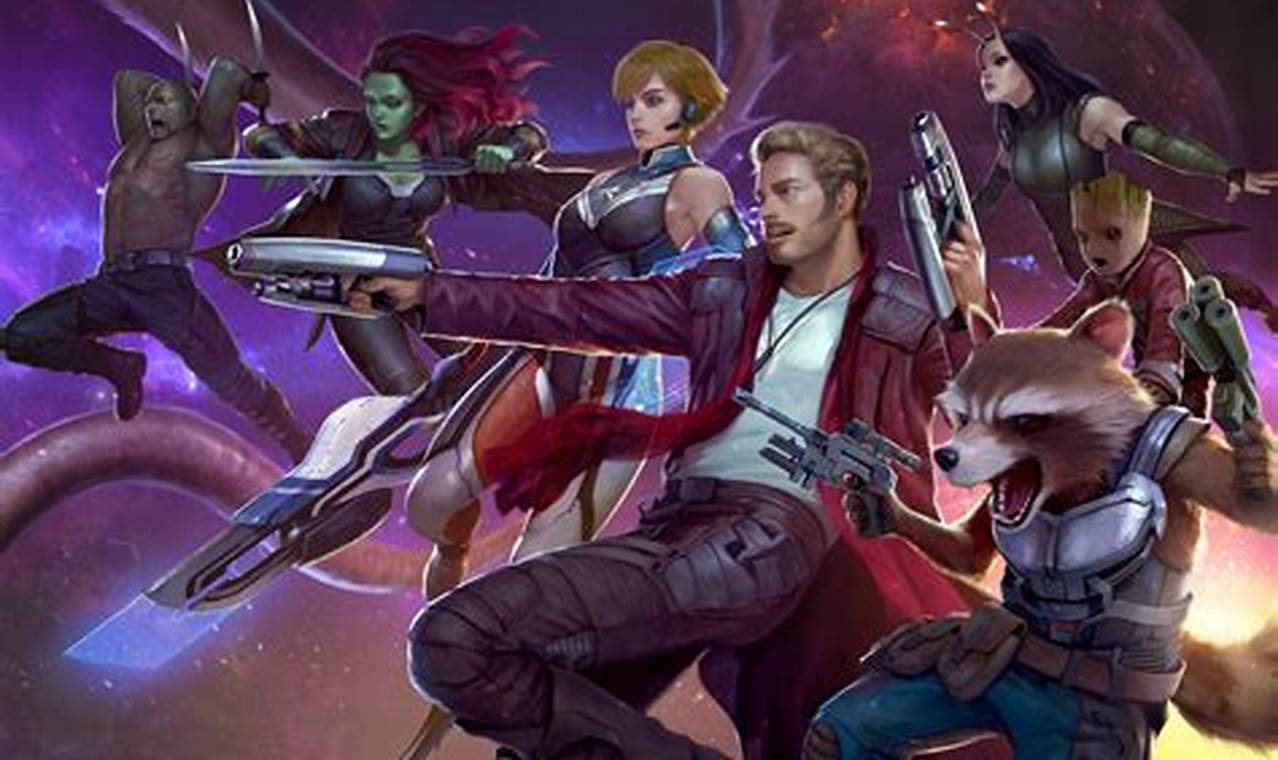 guardians of the galaxy marvel future fight