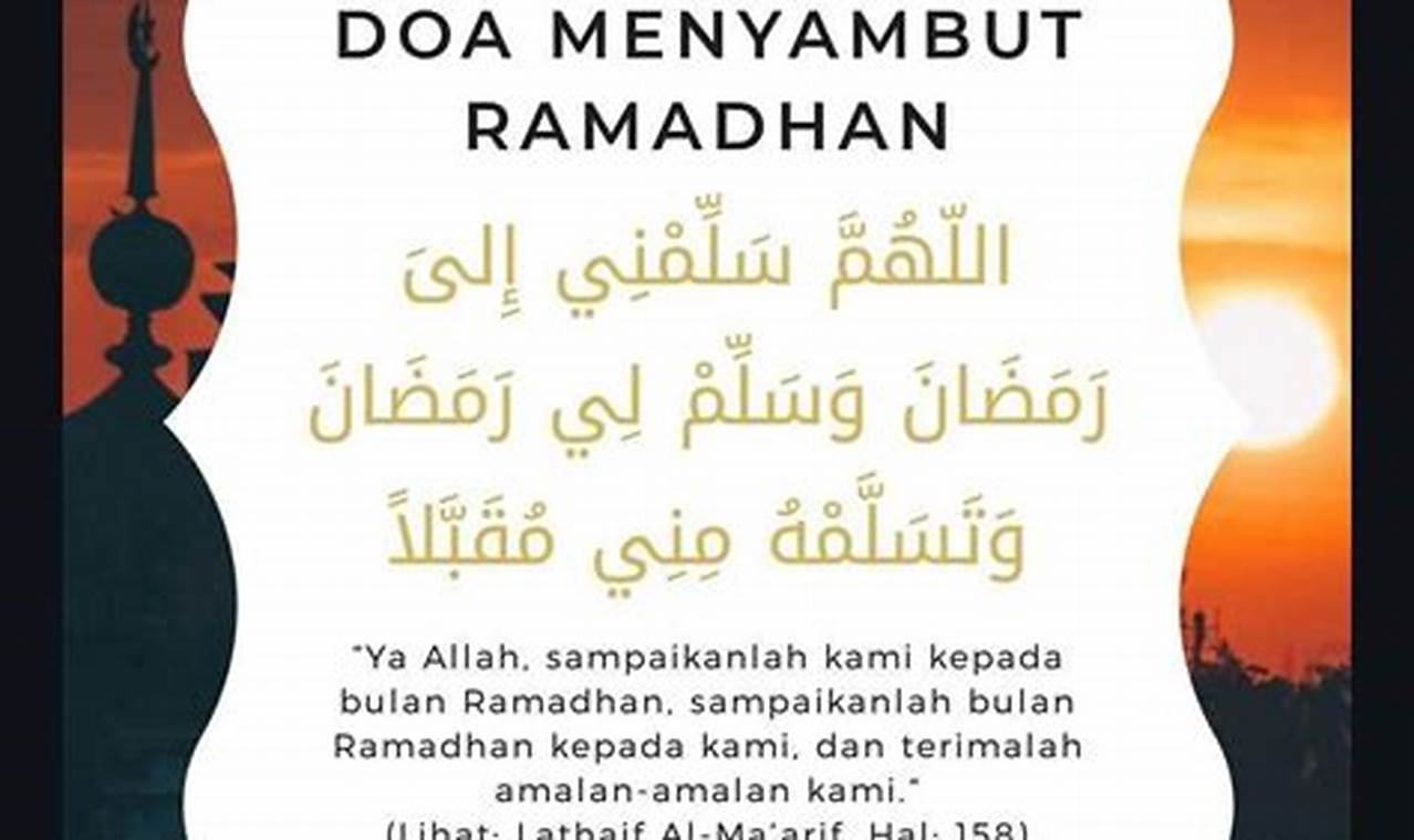 Rahasia Menyambut Ramadan yang Belum Terungkap!