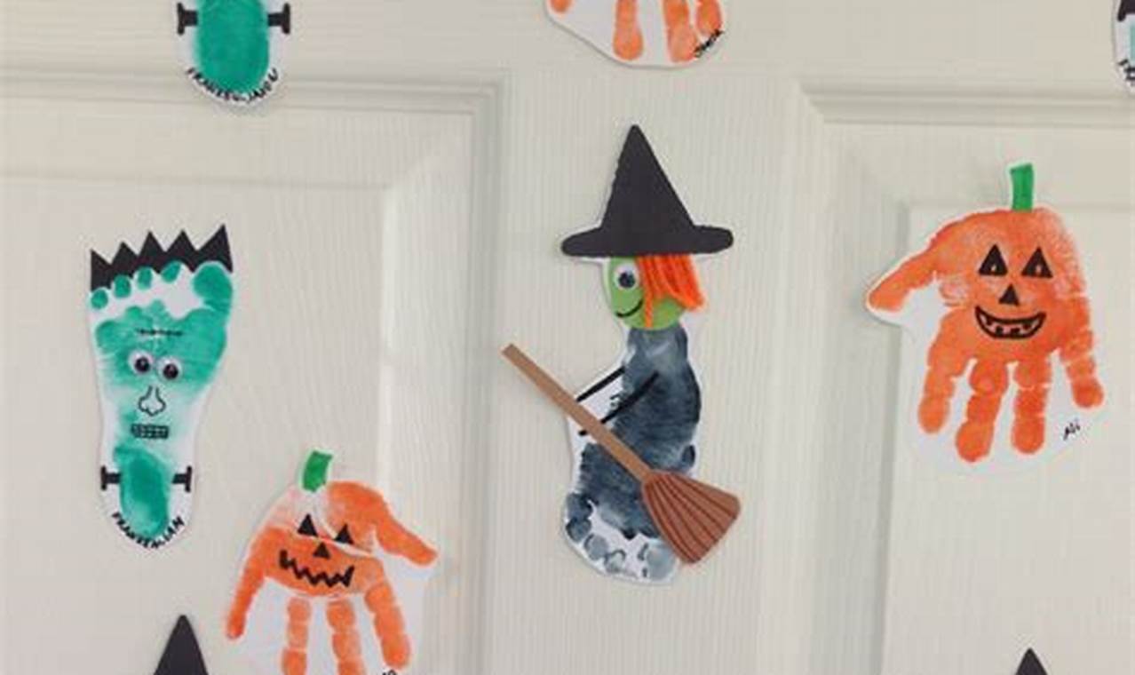 Spooky and Sweet: Halloween Arts and Crafts for Your Little Ghouls
