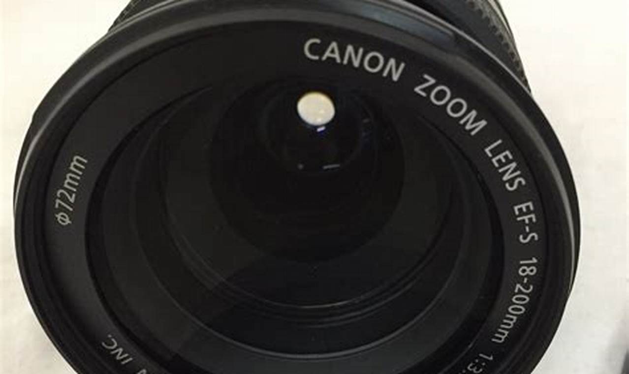 Harga Lensa Sapujagat Canon 18-200
