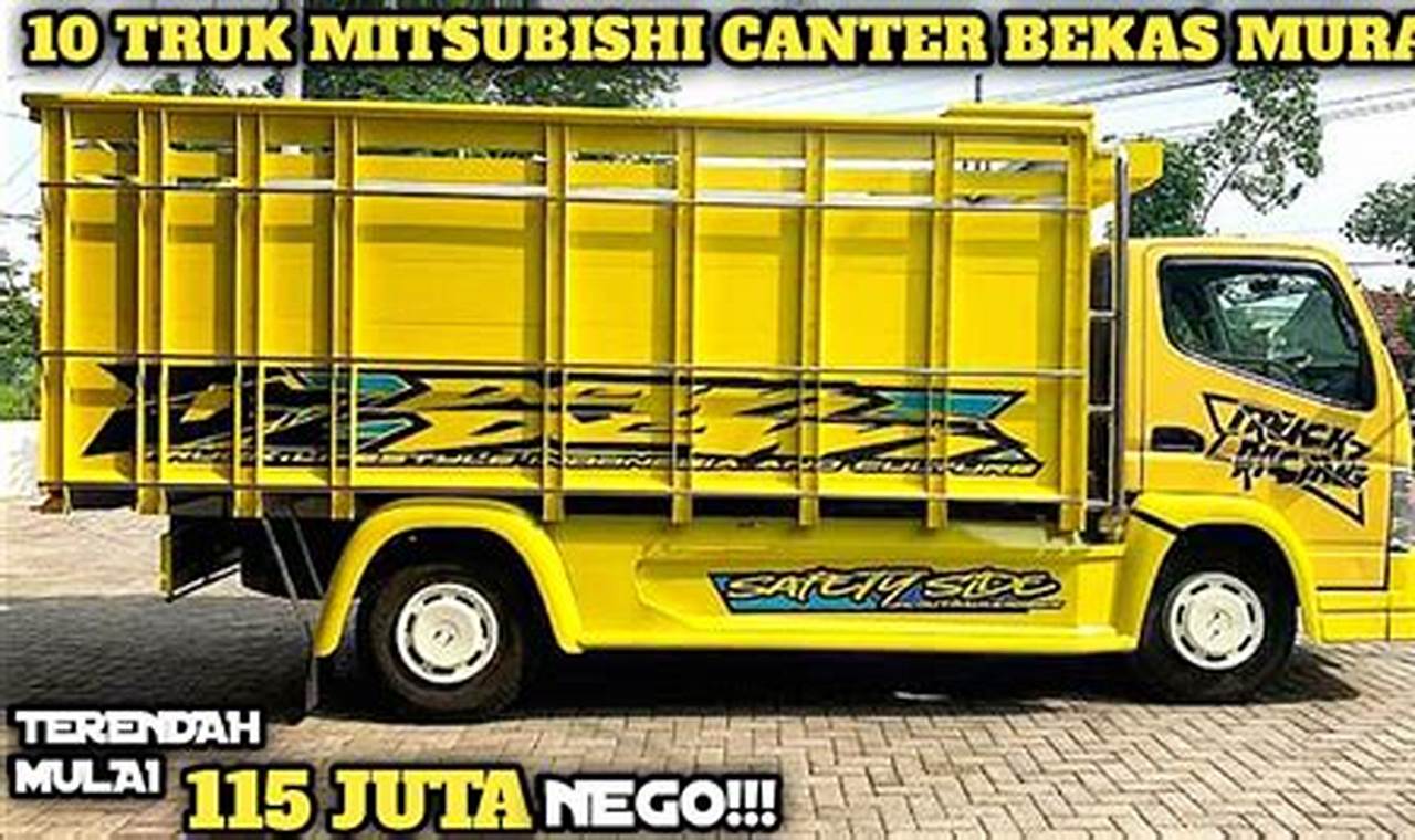 harga mobil truk canter