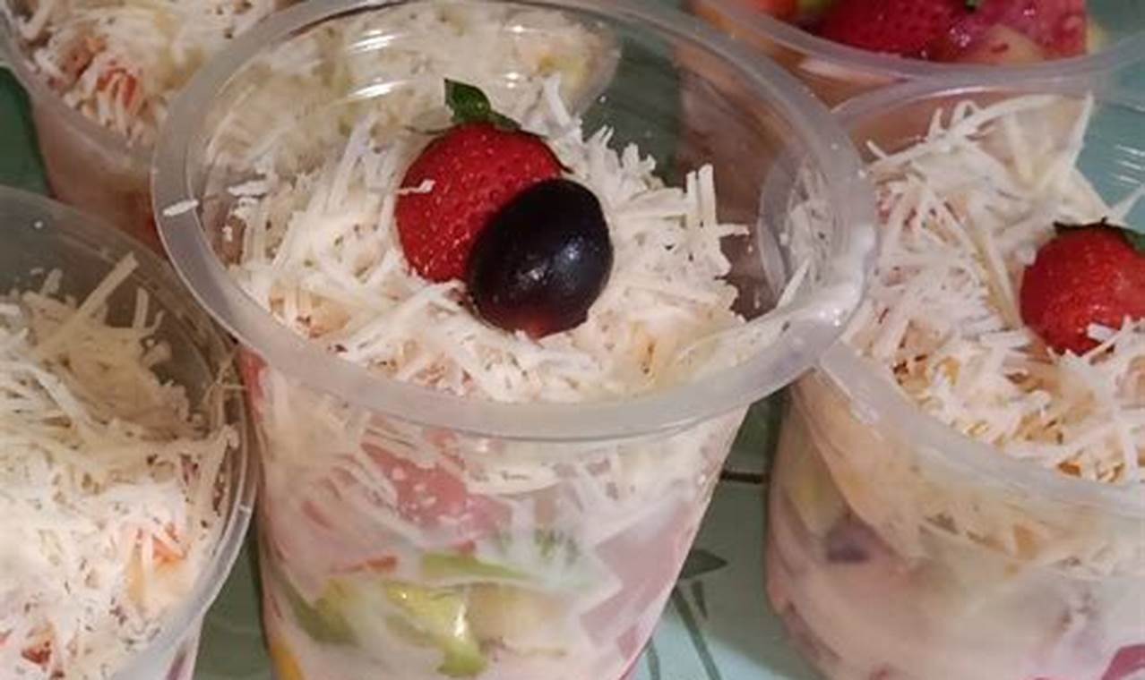 Temukan Rahasia Harga Salad Buah Cup Pop Ice yang Menggiurkan untuk Resep Hemat!