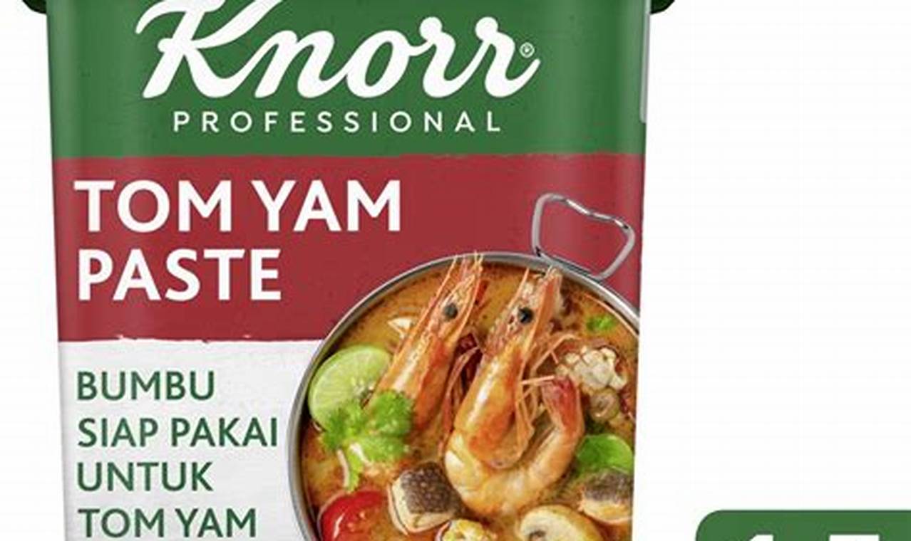 Rahasia Harga Tomyam Paste Knorr Terbongkar! Temukan Rahasianya di Sini