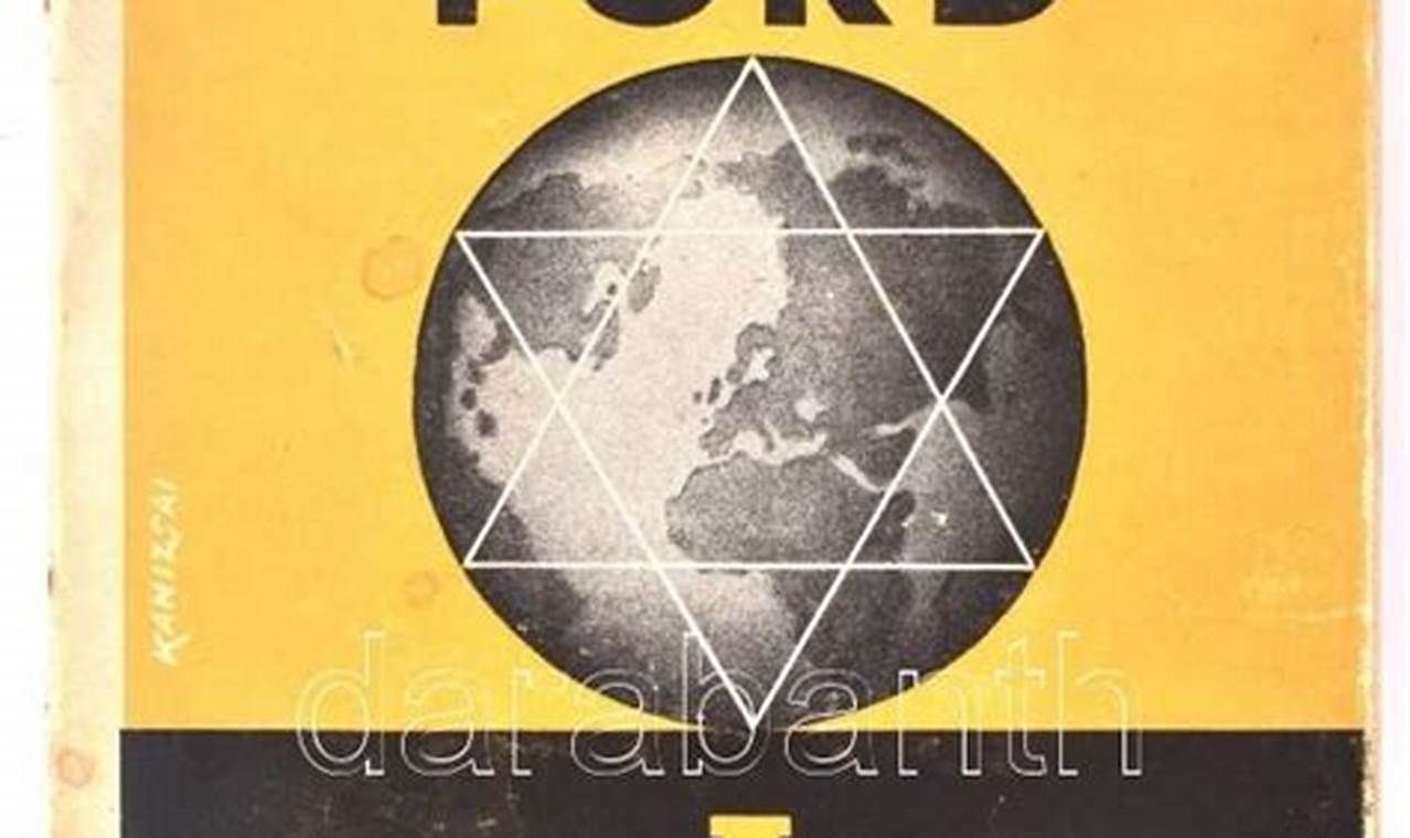 Könyvajánló Henry Ford A nemzetközi zsidó