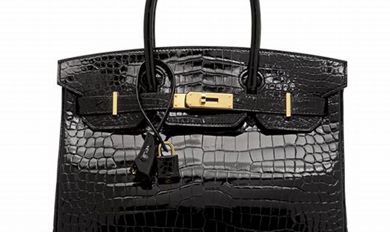 Hermes Black Croc Birkin: An In-Depth Look into the Coveted Luxury Handbag