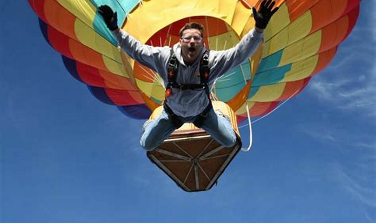 Embark on a Thrilling Hot Air Balloon Skydive: An Unforgettable Adventure Awaits!