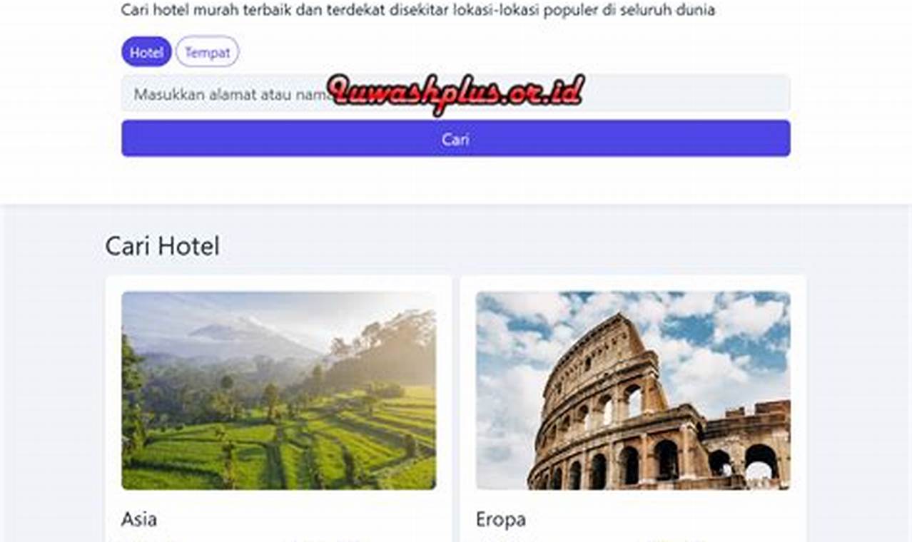 Temukan Hotel Murah Terbaik dan Rasakan Pengalaman Menginap yang Tak Terlupakan di hotel.co.id