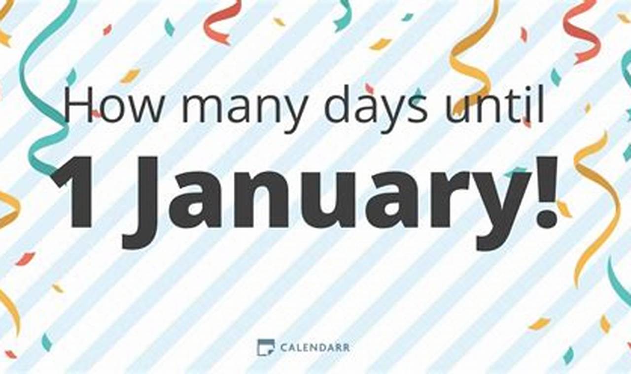 Countdown to January 1, 2024: How Many Days Away?