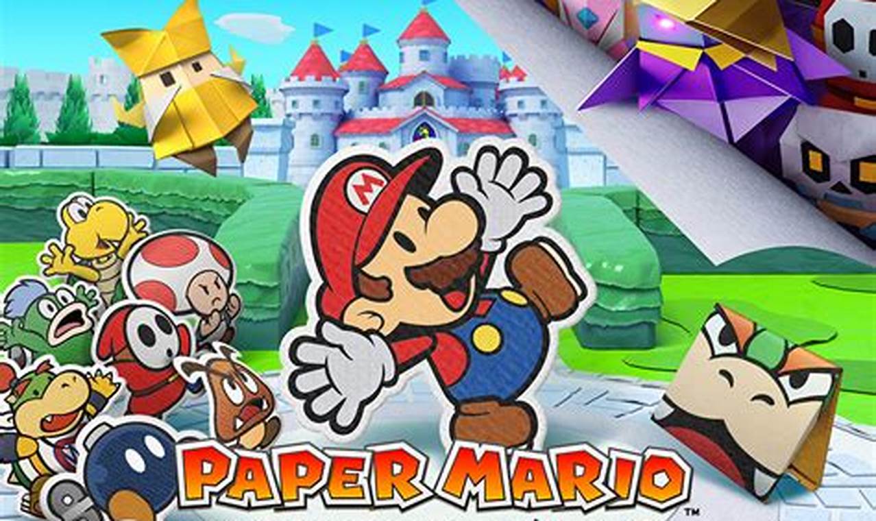how much is paper mario origami king