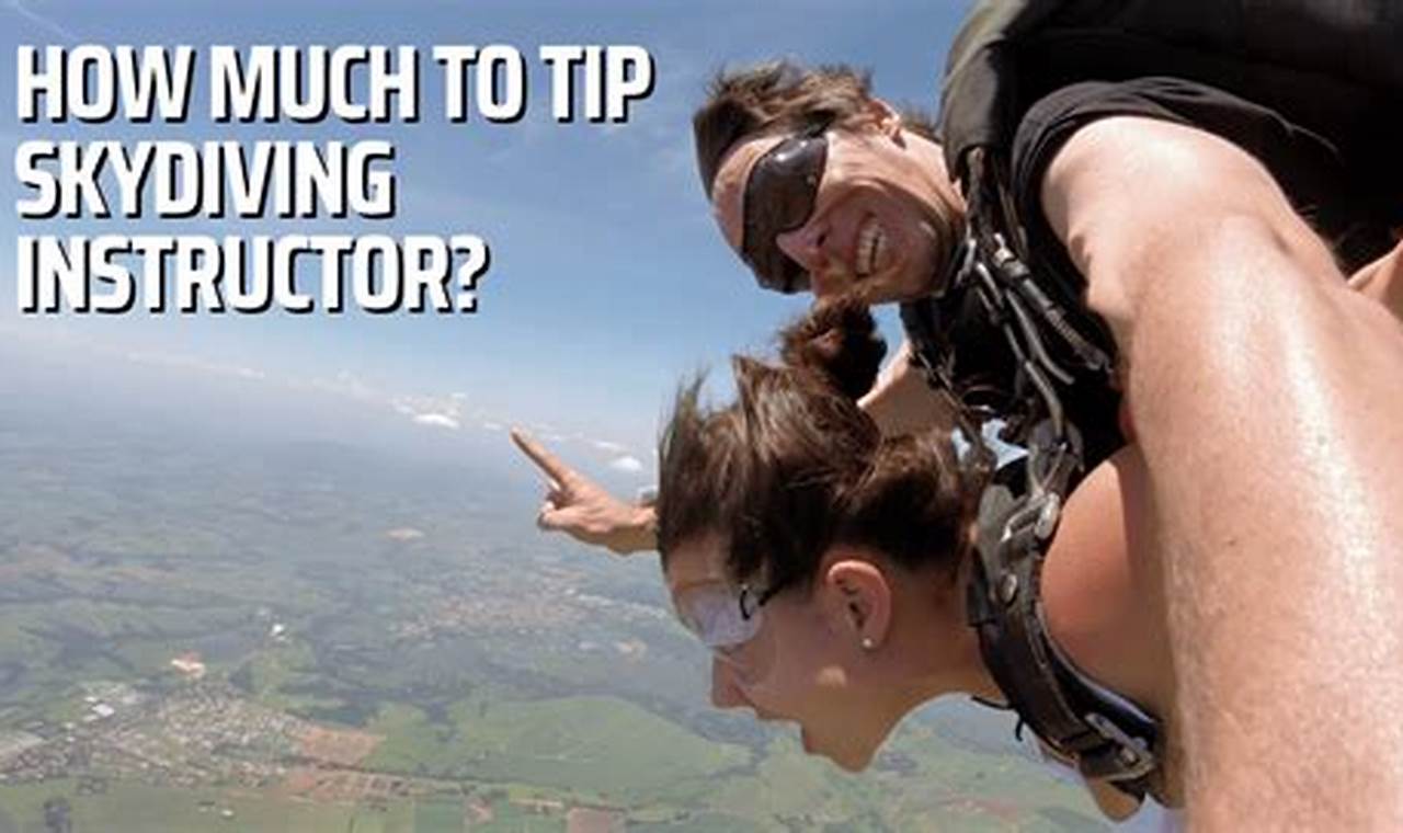 How Much to Tip Skydiving Instructors: A Guide for First-Time Jumpers