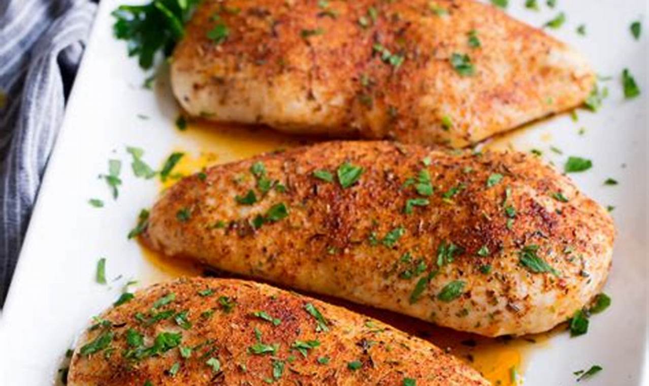 how to bake chicken breasts