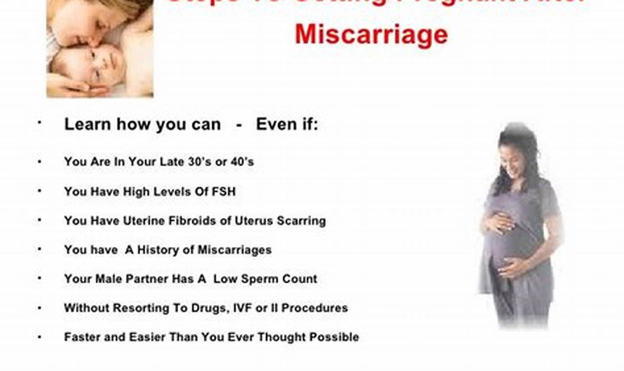 How to Improve Your Chances of Pregnancy After Miscarriage: Expert Tips