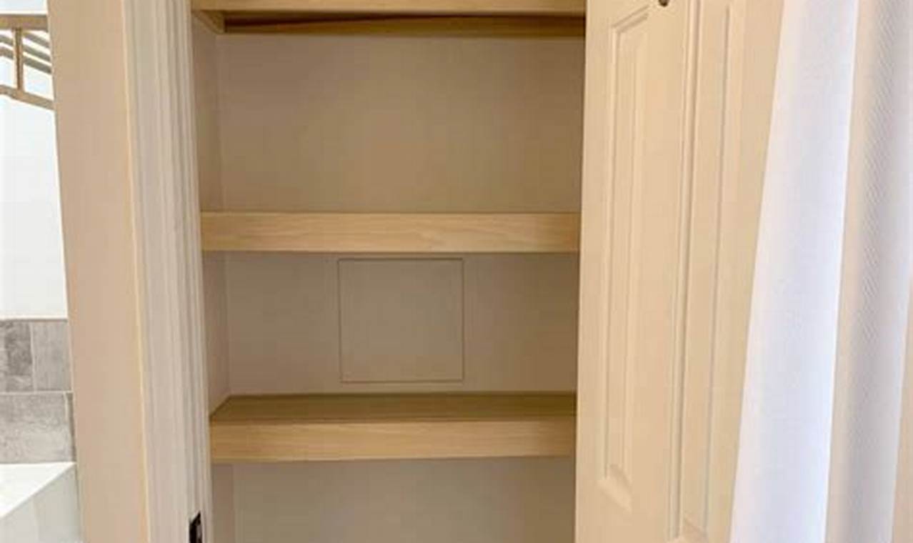 how to build closet shelves