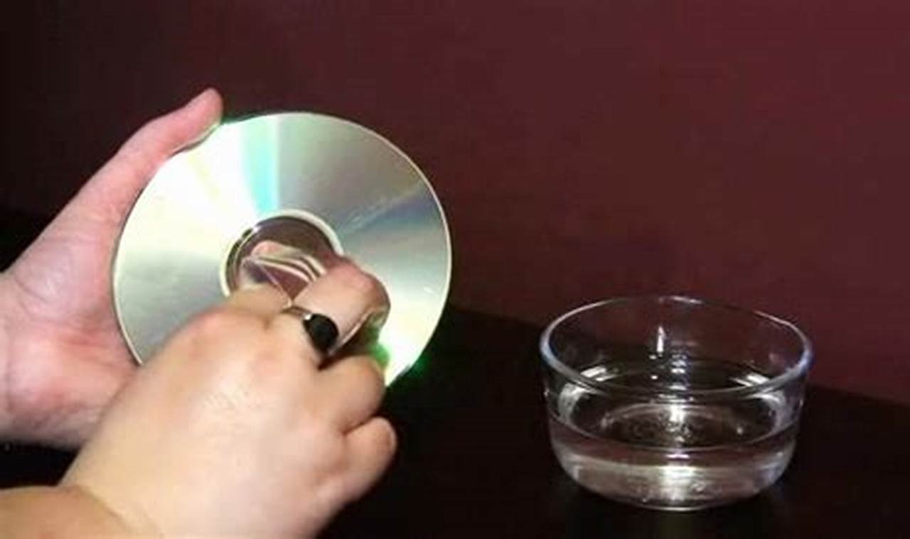 how to clean cds