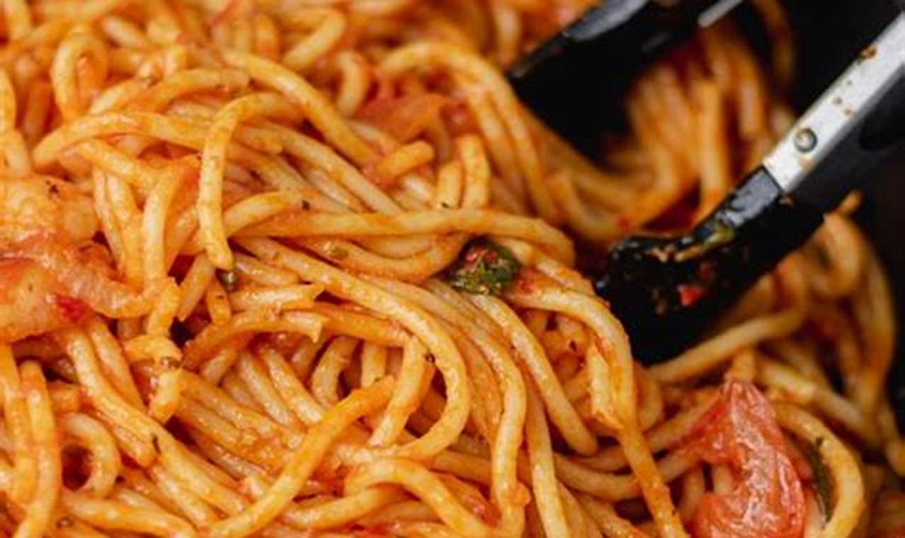 Spaghetti Jollof: Rahasia Kelezatan yang Terungkap!