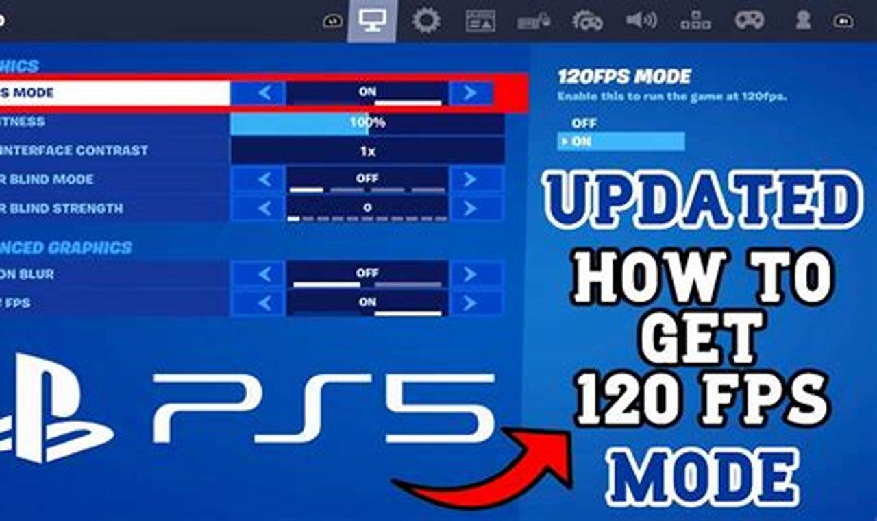Level Up Your PS5 Gaming: Unleash the Power of 120 FPS