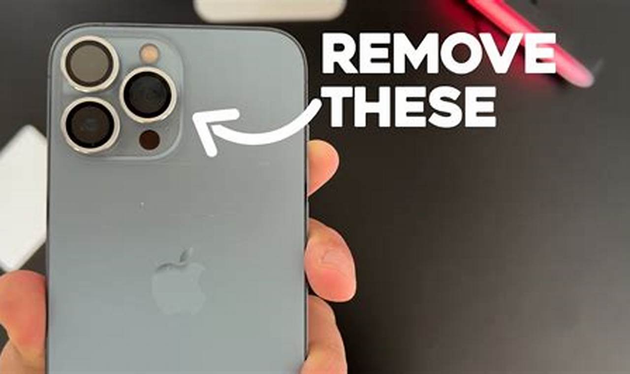 Unveiling the Secrets: A Guide to Effortless Camera Protector Removal for iPhones