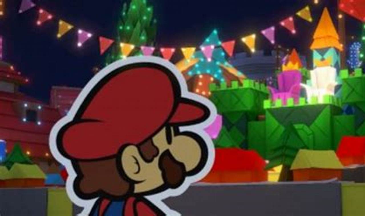 how to get the secret ending in paper mario origami king